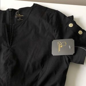 Gold button sleeve top, Jaanu scrub top